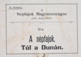 1902 A népfajok túl a Dunán. Balogh Pál - Kocsárd Sándor: A népfajok Magyarországon cimű dolgozat té...
