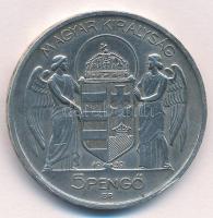 1939. 5P Ag "Horthy balra" T:1,1- ph. Adamo P8.2