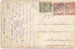 Miskolc, Kossuth szobor (kopott sarkak / worn corners)