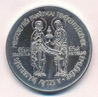 Szabolcs Péter (1942-) 1985. "MÉE Zalaegerszeg / Cirill és Method" peremén jelzett ezüst e...