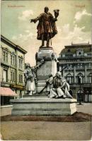 Szeged, Kossuth Lajos szobor, Grósz testvérek és Pósz üzlete