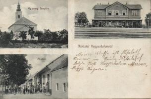 Hegyeshalom vasútállomással