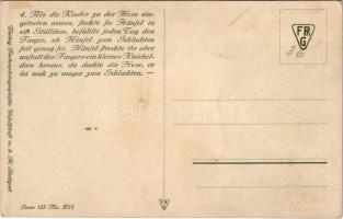 Brüder Grimm: Hänsel und Gretel / Brothers Grimm: Hansel and Gretel. Uvachrom Nr. 3715. Serie 125. s...