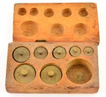 Vadászkés bőr tokban, jó állapotban, h: 24 cm