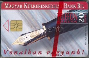 1994 MKB, használatlan, sorszámozott telefonkártya, bontatlan csomagolásban. Csak 8000 pld
