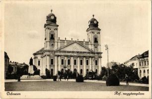 Debrecen, Református Nagytemplom, villamos