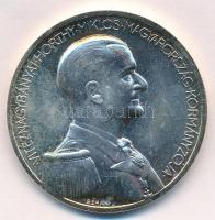 1993. Vitéz Nagybányai Horthy Miklós Magyarország kormányzója / Temetésének emlékére 1993. szeptember 4. ezüstözött fém emlékérem (40mm) T:1-
