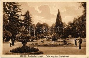 1928 Sopron, Erzsébet kert