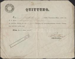 cca 1850 3 db okmány szignettákkal