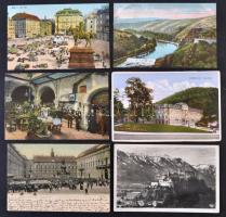Kb. 148 db RÉGI osztrák városképes lap, vegyes minőség / Cca. 148 pre-1945 Austrian town-view postca...