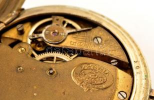 Régi, díszes Urania zsebóra, működik