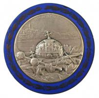 Osztrák-Magyar Monarchia 1917. "IV. Károly / 1916. December 30" koronázási zománcozott, br...