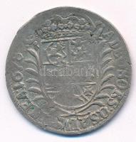 Német Államok / Lübeck 1678. 2/3 Tallér Ag "August Friedrich" (17,88g) T:2- / German State...