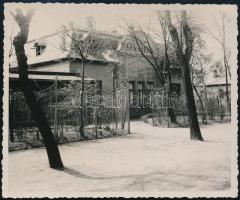 cca 1930 A csepeli Weiss Manfréd Gyár gyári óvodájának fotója, 8,5×10,5 cm