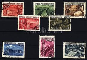 1953 Forgalmi, újjáépítés Mi 525-532