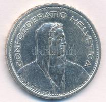 Svájc 1933B 5Fr Ag T:1-
Switzerland 1933B 5 Francs Ag C:AU
Krause KM#40