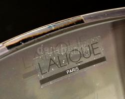 Lalique "Loriol" tál, formába öntött, csiszolt és maratott kristályüveg, jelzett (Lalique ...