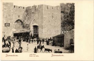 Jerusalem, Jaffa Thor / gate, Cooks Tourist office. Judaica