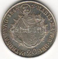 1848B 20Kr ezüst T:1/2