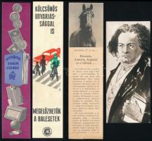 28 db főleg irodalmi műveket bemutató könyvjelző