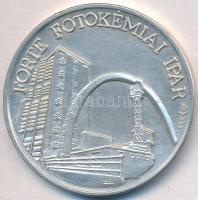 DN "Forte Fotokémiai Ipar - Törzsgárda Emlékplakett - 25 év - Bodó Árpád" Ag emlékérem (35...