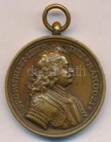 1938. Felvidéki Emlékérem - II. Rákóczi Ferenc Br emlékérem mellszalag nélkül T:2 Hungary 1938. Commemorative Medal for the Liberation of Upper Hungary bronze medal without ribbon C:XF  NMK 427.