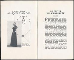 1939 Académie Nationale de Musique et de Danse, Le Festin de L'Araignée, Elvire, Alexandre le G...