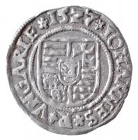 1527. Denár Ag "Szapolyai János" (0,61g) T:1,1-  
Hungary 1527. Denar Ag "John I&quo...
