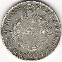 1848B 20 kr ezüst T:1/2