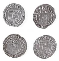 1550-1561. 4db klf "I. Ferdinánd" Denár T:1-
Hungary 1550-1561. 4pcs of diff Denars from ...