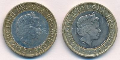 Nagy-Britannia 2000-2001. 2Ł (2xklf) T:1-,2
Great Britain 2000-2001. 2 Pounds (2xdiff) C:AU,XF