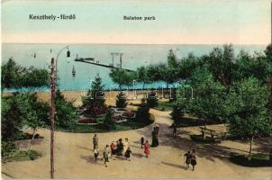 Keszthely-fürdő, Balaton park. Gál Testvérek 43. sz. 1914.