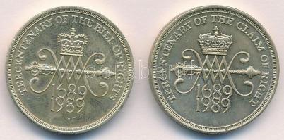 Nagy-Britannia 1989. 2Ł (2x) T:1-,2 Great Britain 1989. 2 Pounds (2x) C:AU,XF