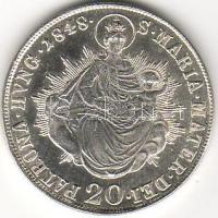 1848B 20Kr ezüst T:1/2