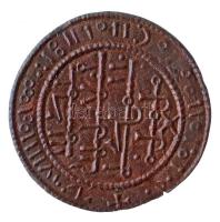 1172-1196. Rézpénz Cu III. Béla (1,51g) T:2  Hungary 1172-1196. Copper Coin Cu Béla III (1,51g) C:XF  Huszár: 73., Unger I.: 115.