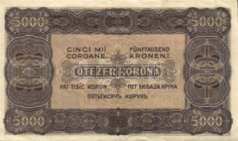 1923. 5000K 40f fny-sal T:II-/III+