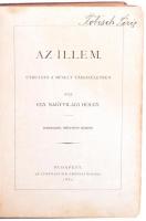 Whol Janka, egy nagyvilági hölgy): Az illem. Utmutató a művelt társaséletben.
Bp. 1881. Athenaeum. ...