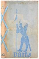 Várta. H.n., é.n., Magyar Katolikus Írók Könyve. Bibliofil, sorszámozott kiadvány, zsinórfűzött félvászon kötésben, illusztrált