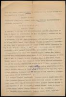 A Saághy-Ruszek család hagyatékából: bizonyítvány, anyakönyvi kivonat, egyéb iratok, stb., egy zacsk...