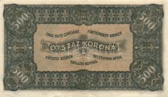 1923. 500K "Magyar Pénzjegy..." T:II