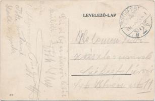 1917 Budapest XII. Zugliget, villamos végállomás, Fáczán nyaraló telep bejárata