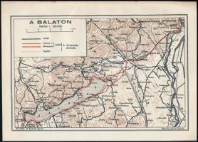 Dr. Bodnár Gyula (szerk.): A Balaton. Budapest Székesfőváros Iskolai Kirándulóvonatai 14. Bp., 1935....