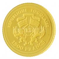Togói Köztársaság 2007. 1500Fr Au "Nofertiti" (0,5g/0.999) T:1 (eredetileg PP)
 Republic ...