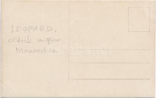 SMS Leopard az Osztrák-Magyar Haditengerészet Panther-osztályú torpedócirkálója / K.u.K. Kriegsmarin...