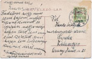 1916 Nagyvárad, Oradea; korzó / corso (Rb)