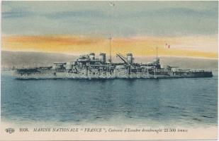 Marine Nationale France, Cuirasse dEscadre dreadnought 23500 tonnes / French Navy battleship