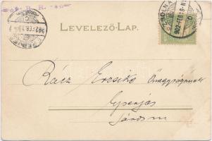 1902 Az Ezeregyéjszaka meséi: 3. Pari Banu a tündér / One Thousand and One Nights / Künstlerkarten S...