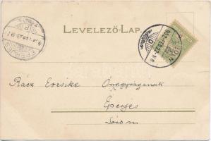 1902 Az Ezeregyéjszaka meséi: 7. Numan Szidi története / One Thousand and One Nights / Künstlerkarte...