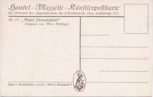 Handel-Mazzetti-Künstlerpostkarte des Vereines der Jugendfreunde für Oberösterreich. Nr. 12. Ritas V...
