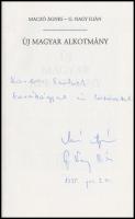 Maczó Ágnes - G. Nagy Ilién: Új magyar alkotmány. Bp., 1995, Inter Leones Kiadó. A szerzők dedikáció...